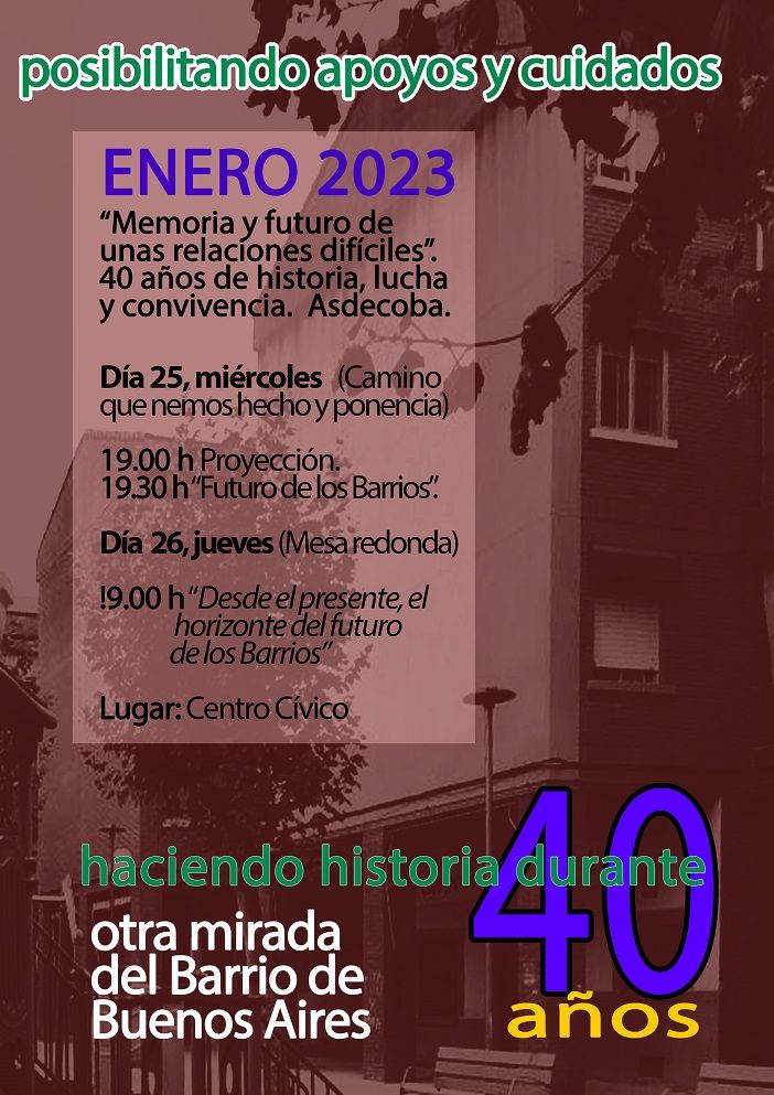 Jornadas 40 Años Enero